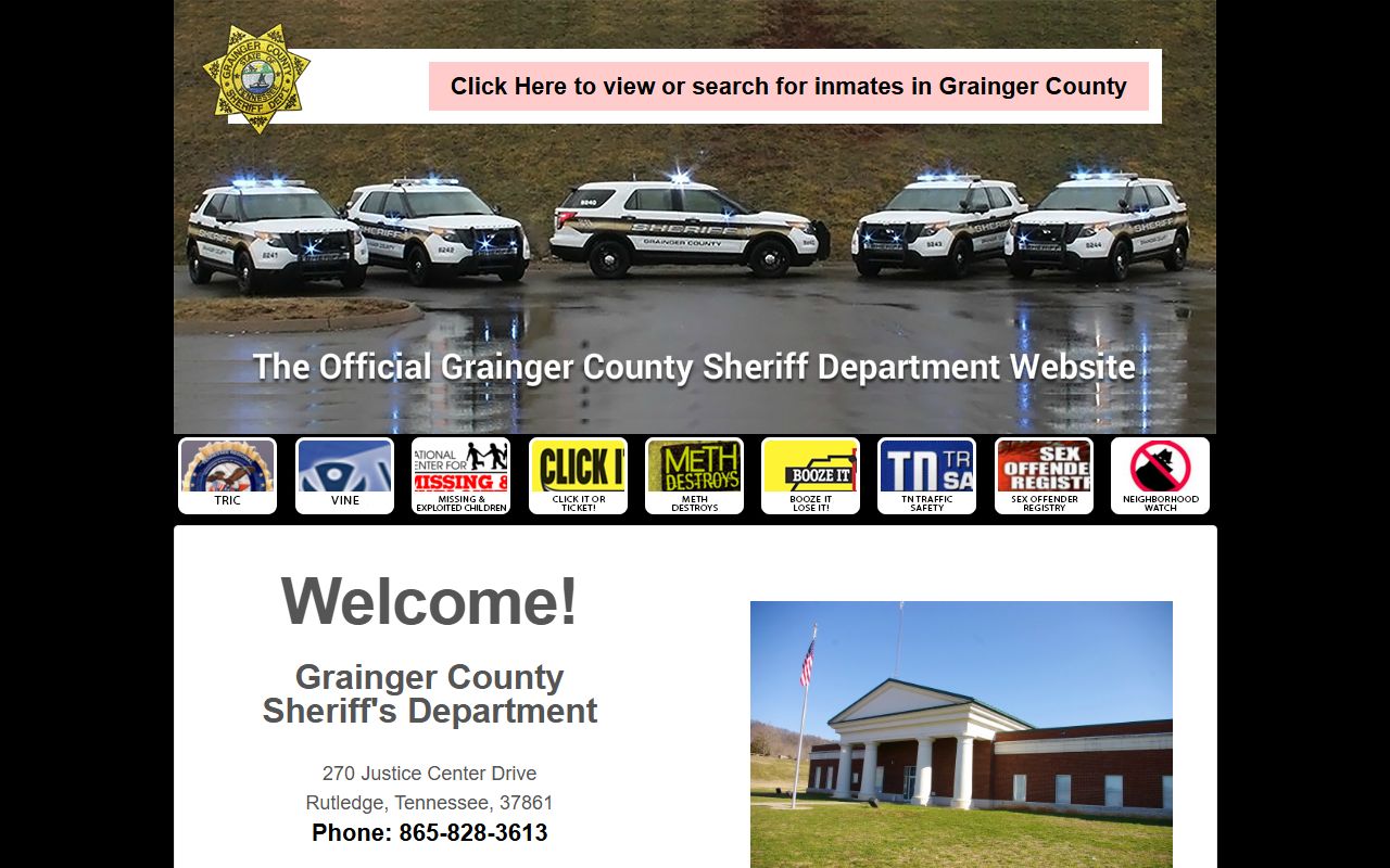 Grainger County Health Department birth records Rutledge TN