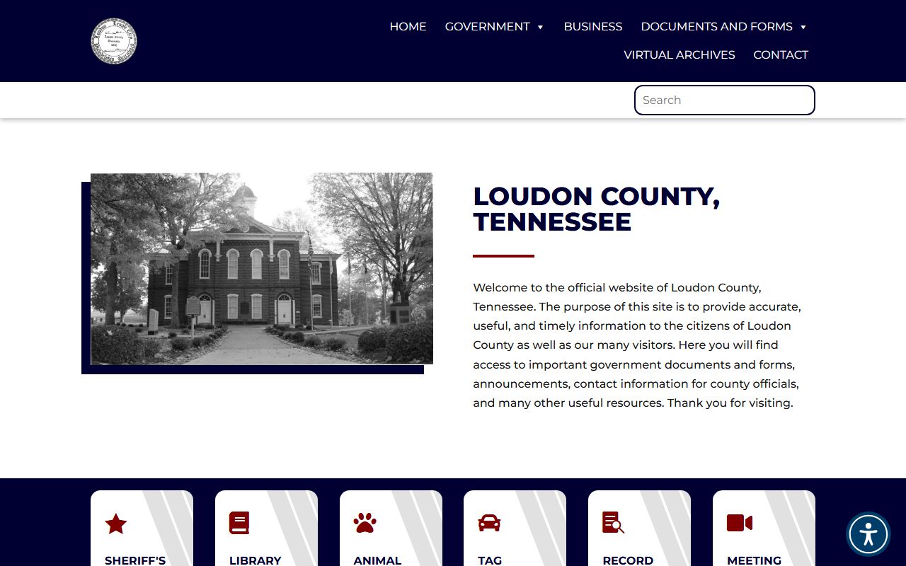 Loudon County Health Department for Loudon County birth records