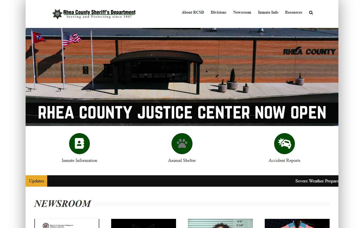 Rhea County Health Department website for birth records in Dayton Tennessee